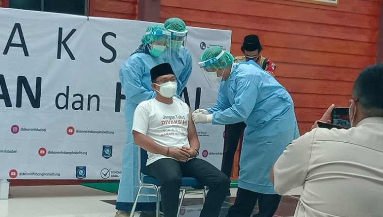 Satgas Covid-19: Vaksinasi di Pangkalpinang Capai 79 Persen, Tertinggi di Babel