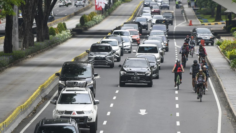 Pemprov DKI Jakarta Bangun Jalur Sepeda Permanen Sepanjang 11,2 Kilometer - Bagian 1