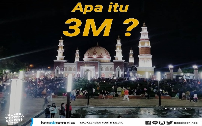 Warga Padati Alun-alun Majalengka, Warganet Singgung KBM Daring
