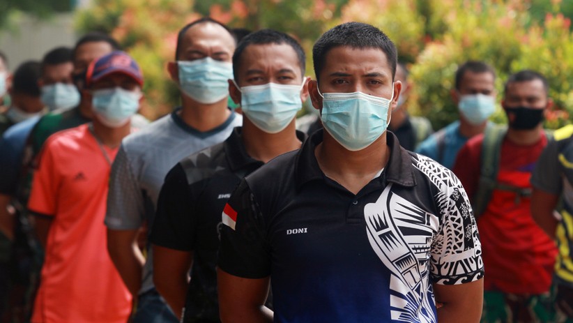 Puluhan Prajurit TNI Sembuh dari Covid-19 Diperbolehkan Meninggalkan RLC Serpong - Bagian 2