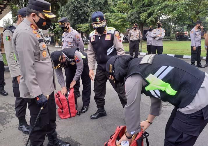 Puluhan Vaksinator dan Tracer Covid-19 Polres Salatiga Siap Layani Masyarakat