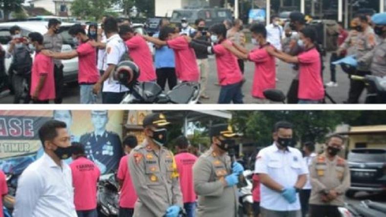 Polres Lombok Timur Tangkap 7 Pelaku Curat dan Curanmor dalam Sepekan