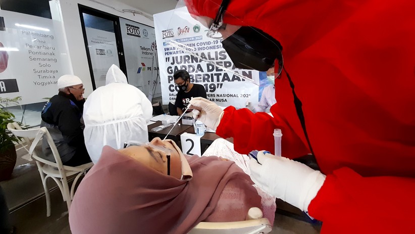Gelar Swab Antigen Gratis, PFI Ungkapkan Kasih Sayang kepada Tenaga Kesehatan - Bagian 3
