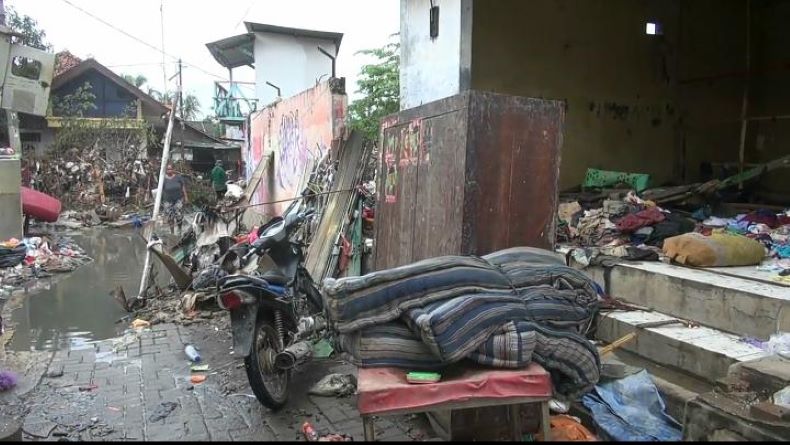 Pascabanjir, Kampung Lumbung Subang Jadi Lautan Sampah