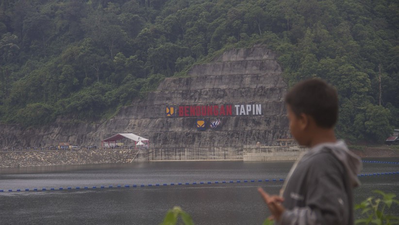 Penampakan Bendungan Tapin Kalsel yang Baru Diresmikan Presiden Jokowi - Bagian 3