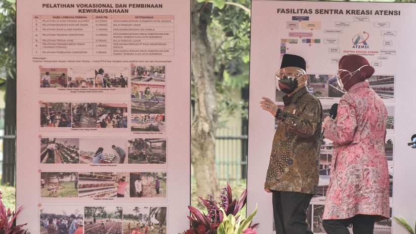 Wapres Tinjau Pembangunan Rusun untuk Penyandang Masalah Kesejahteraan Sosial - Bagian 1