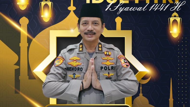 Dilantik Kapolri, Irjen Pol Hendro Sugiatno Resmi Jadi Kapolda Lampung