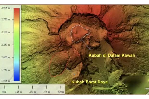 Volume Kubah Lava Baru Merapi Capai 426.000 Meter Kubik