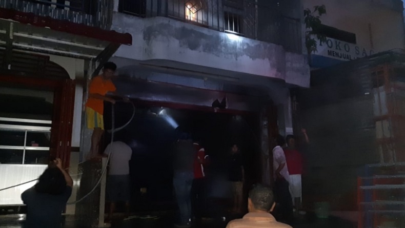 Ruko di Terminal Pangururan Samosir Terbakar, 1 Orang Tewas