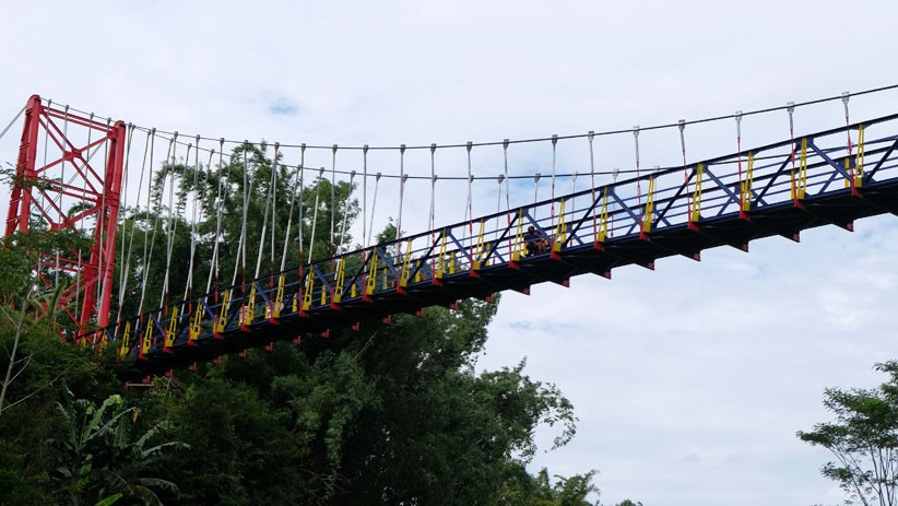 Melewati Jembatan Jokowi Sepanjang 120 Meter di Lereng Gunung Merapi - Bagian 2