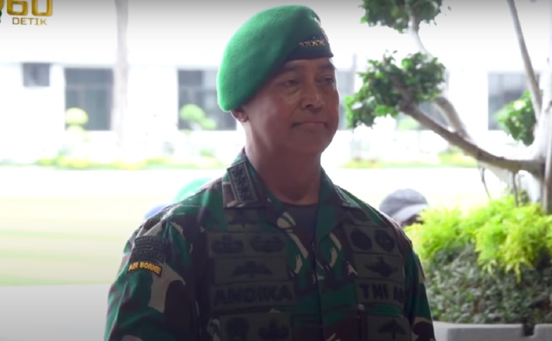 Kasad TNI Akan Bantu Proses Perubahan Status Aprilia Manganang