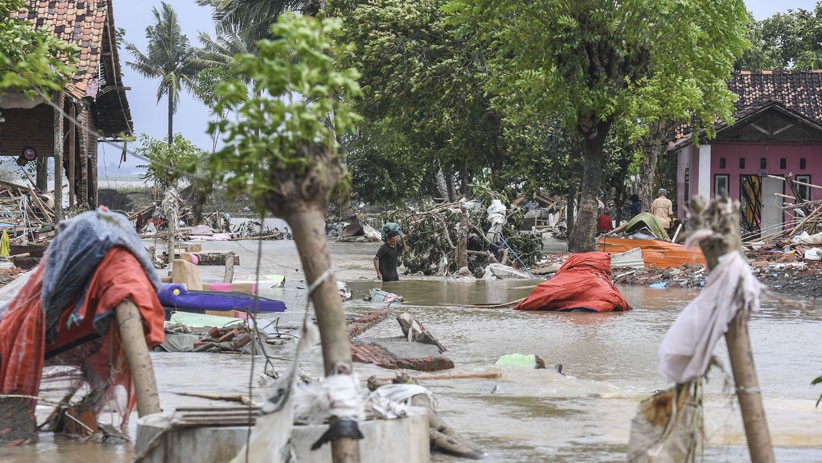 Begini Kondisi Desa di Pebayuran Hancur akibat Tanggul Sungai Citarum Jebol - Bagian 1