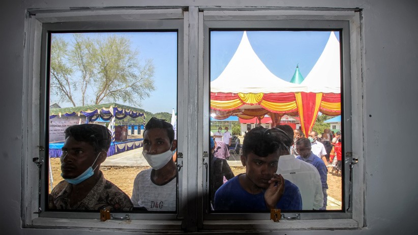 Pengungsi Rohingya Tempati 30 Unit Shelter Baru di Aceh - Bagian 2