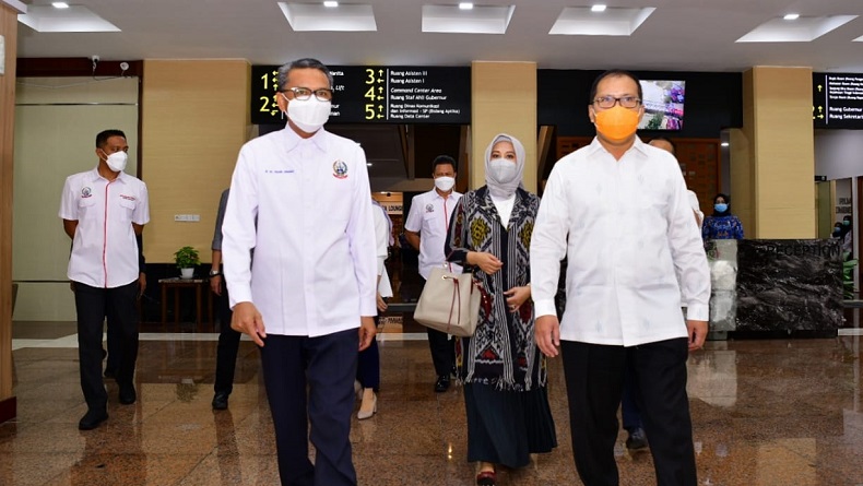 Danny Pomanto dan Nurdin Abdullah Akan Bersinergi Bangun Makassar