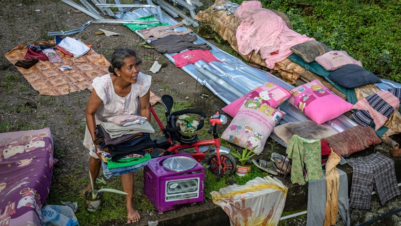 5 Rumah Roboh Dihantam Angin Puting Beliung di Demak - Bagian 2