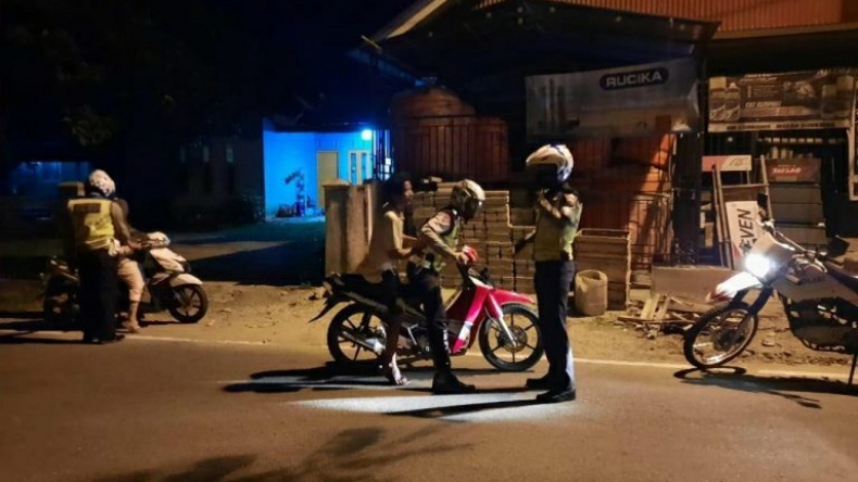 Gelar Operasi, Polisi Amankan 30 Sepeda Motor yang Akan Balap Liar di Sijunjung