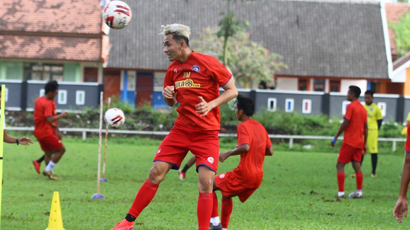 Pemain Arema FC Mulai Latihan Persiapan Turnamen Piala Menpora - Bagian 2