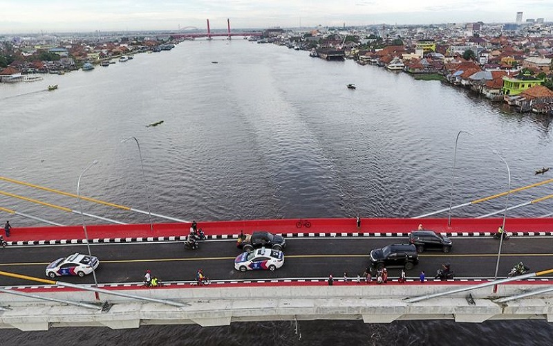 Curhat Sejumlah BUMN terkait Pendangkalan Sungai Musi 