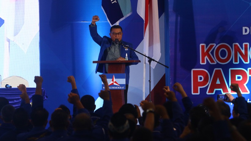 Diteriaki Kader Demokrat saat KLB Jadi Capres 2024, Moeldoko Pilih Bungkam