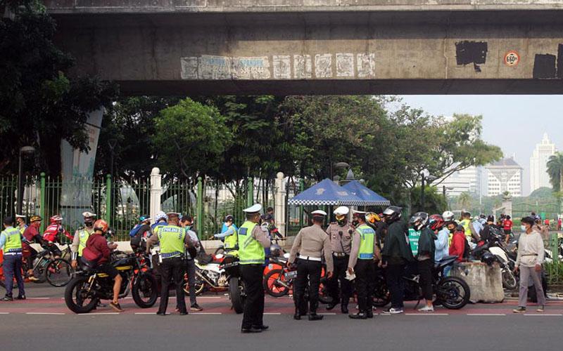 Polisi Gelar Razia Knalpot Bising di Kawasan Ring I Istana Kepresidenan - Bagian 5