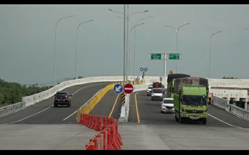 Pengguna Tol Palembang-Lampung Keluhkan Jalan Bergelombang