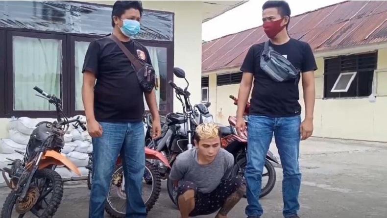 Duh, Ayah dan Anak di Bolmong Berkomplot Curi Motor, Keduanya Sama-Sama Residivis