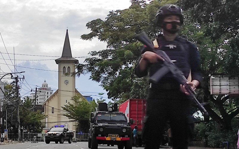 Polisi Sebut Terduga Teroris di Merauke Sasar Uskup dan Gereja Katedral