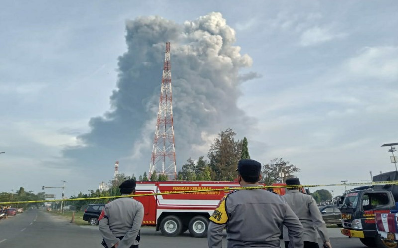 Kebakaran Kilang Pertamina Balongan Indramayu, 3 Tangki Premium Ludes