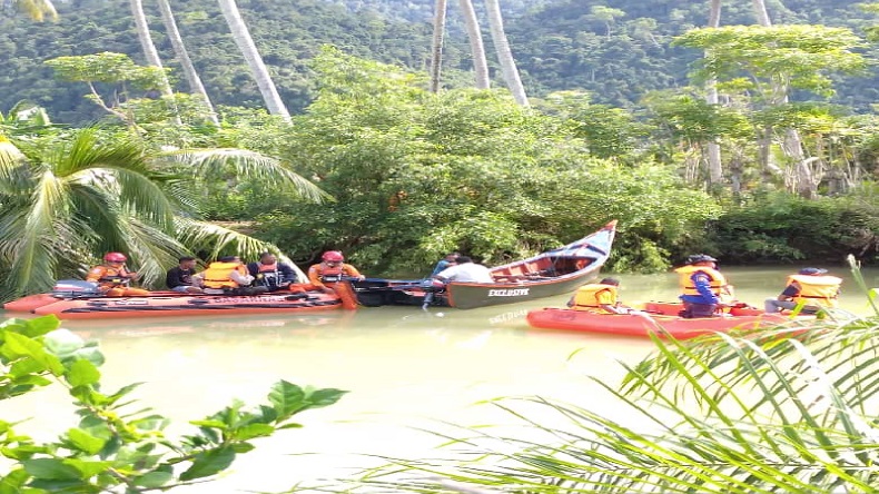 Warga Aceh Besar Hilang Terseret Arus Sungai yang Meluap, Tim Gabungan Terus Cari Korban