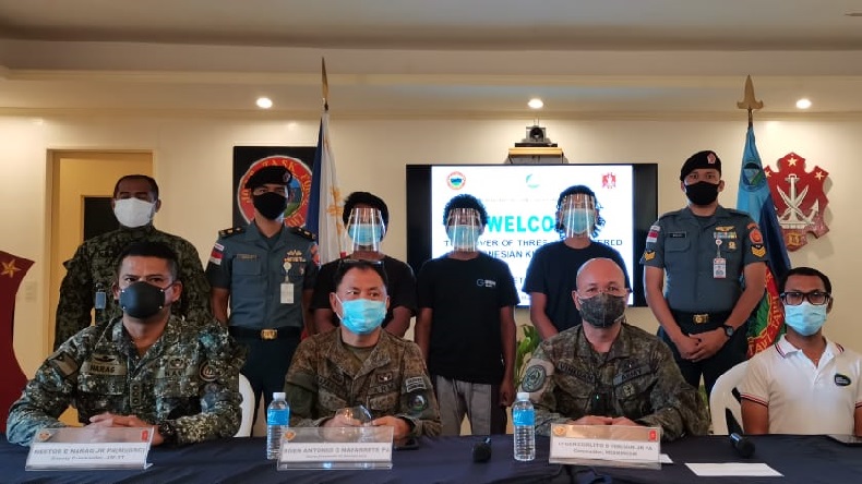  TNI Pulangkan 4 WNI yang Diculik Kelompok Abu Sayyaf