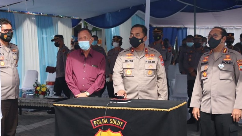 Wakapolda Resmikan Gedung Baru Direktorat Tahti Polda Sulut