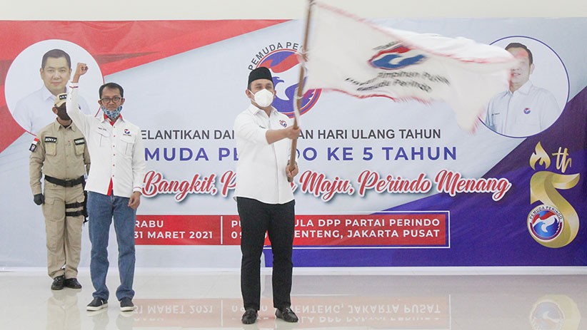 Syukuran HUT ke-5 Pemuda Perindo Digelar Sederhana - Bagian 3