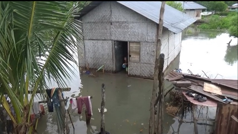 Banjir Rob Rendam Puluhan Rumah di Waingapu Sumba Timur