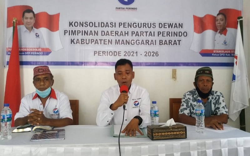 Gelar Konsolidasi, Perindo Mabar Target Peroleh 6 kursi di Pileg 2024 