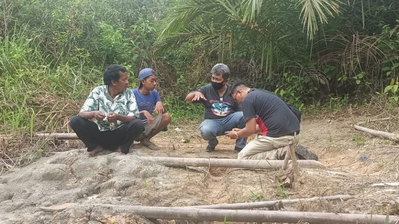 Warga Suku Anak Dalam Tolak Tambang Batu Bara di Desa Muara Kilis Tebo