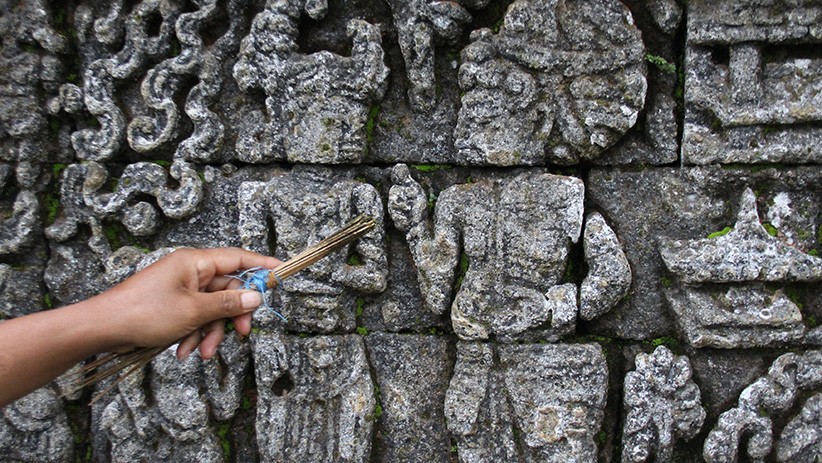 Perawatan Candi Jago Malang Berusia 753 Tahun Peninggalan Raja Kertanegara - Bagian 1
