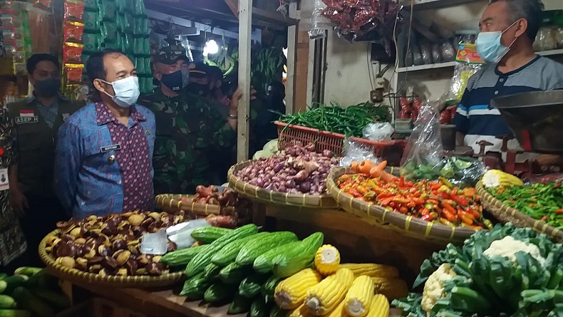 Dihantam Pandemi Covid-19, Retribusi Sektor Pasar Tradisional di Cimahi Rendah