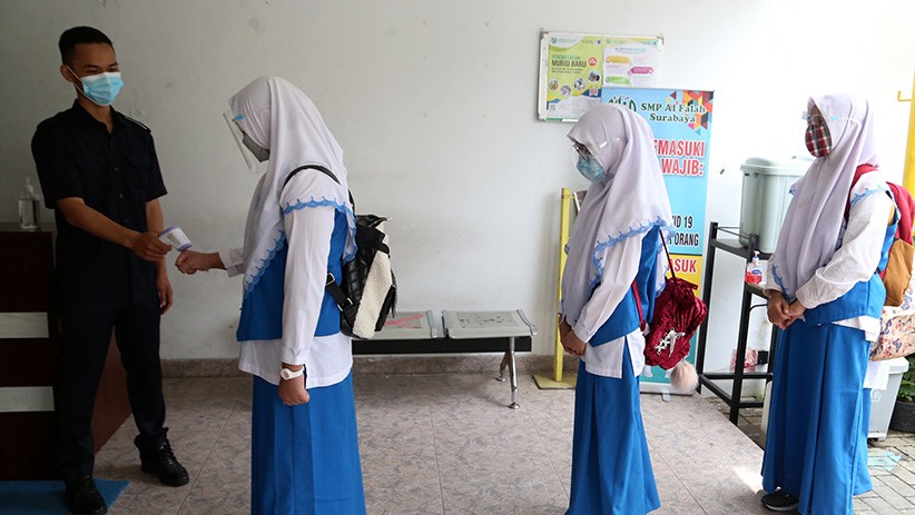 SMP Al Falah Surabaya Gelar Simulasi Pembelajaran Tatap Muka - Bagian 6
