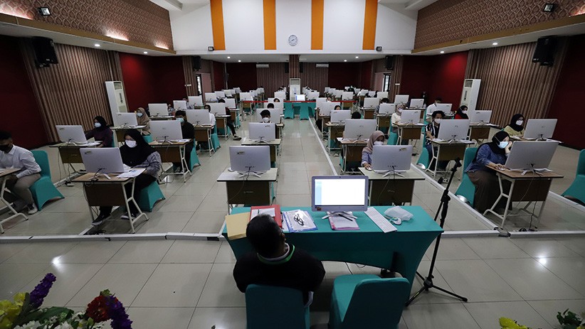 Suasana Seleksi Bersama Masuk Perguruan Tinggi Negeri - Bagian 1