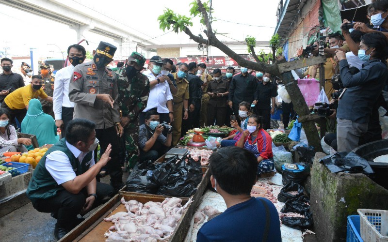 Gubernur Sumsel Pastikan Stok dan Harga Sembako Aman