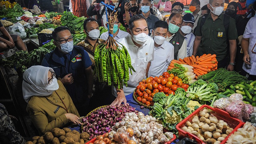 Mendag dan Gubernur Jabar Pantau Harga Kebutuhan Pokok pada Hari Pertama Puasa - Bagian 1