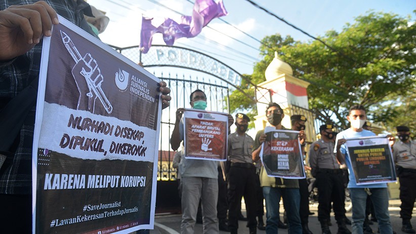 Jurnalis Aceh Desak Polisi Usut Kasus Kekerasan terhadap Wartawan - Bagian 1