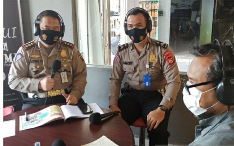 Polda Sumsel Sosialisasikan Tilang Elektronik di Palembang