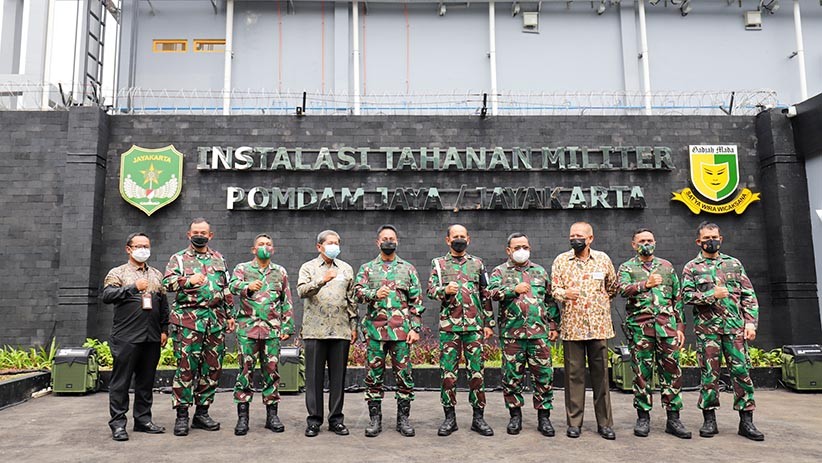 Diresmikan Jenderal Andika, Intip Instalasi Tahanan Militer Berteknologi Canggih - Bagian 5