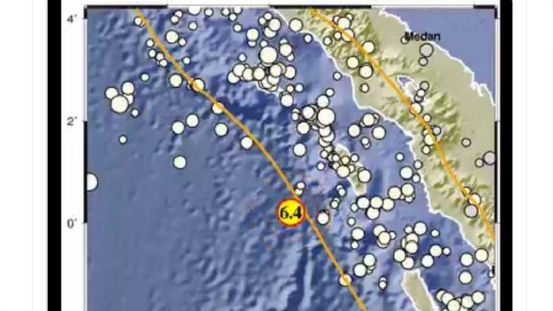 Gempa Nias Magnitudo 6,7, Bupati Khenoki: Warga Sempat Panik tapi Tidak Ada Kerusakan