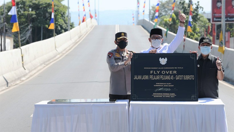 Dua Flyover Diresmikan Ridwan Kamil untuk Kurangi Kemacetan Kota Bandung - Bagian 1