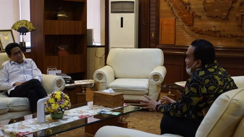 Bangun Desa Tertinggal, Bupati Blora Temui Mendes PDTT 