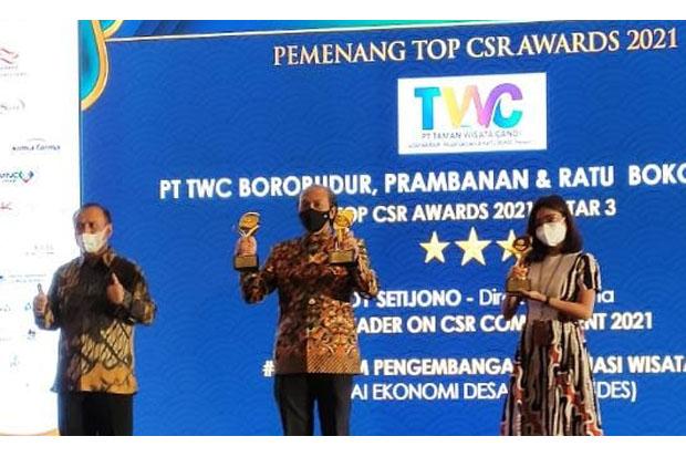  PT TWC Raih Tiga Penghargaan Top Business Award 2021