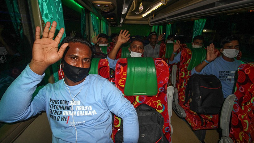 51 Pengungsi Rohingya Dipindahkan dari Lhokseumawe ke Medan - Bagian 1