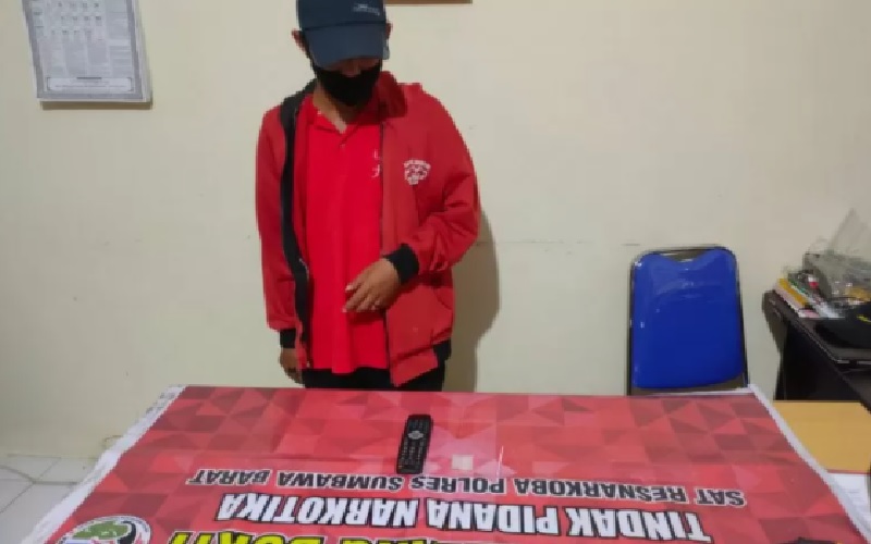 Simpan Sabu dalam Remote TV, Pria di Sumbawa Barat Ditangkap Polisi